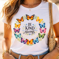 Be Kind Always Butterfly Wreath Inspirational