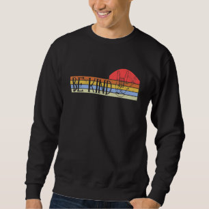 Be Kind Asl American Sign Language Vintage Sweatshirt