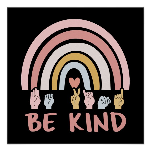 Be Kind ASL III - American Sign Language (Front)