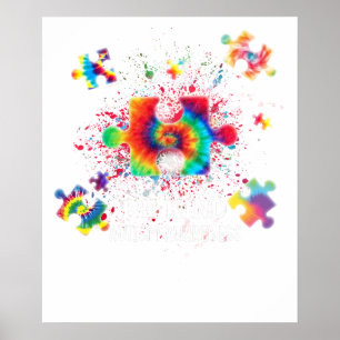 be kind autism awarenes poster