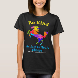 Be Kind Autism Is Not A Choice Awareness Acceptanc T-Shirt