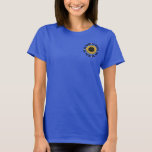 Be kind, be brave, be true, be you T-Shirt<br><div class="desc">Be kind,  be brave,  be true,  be you. T-shirt.
Encouragement. Inspiration. 
Message on front pocket and the back.</div>