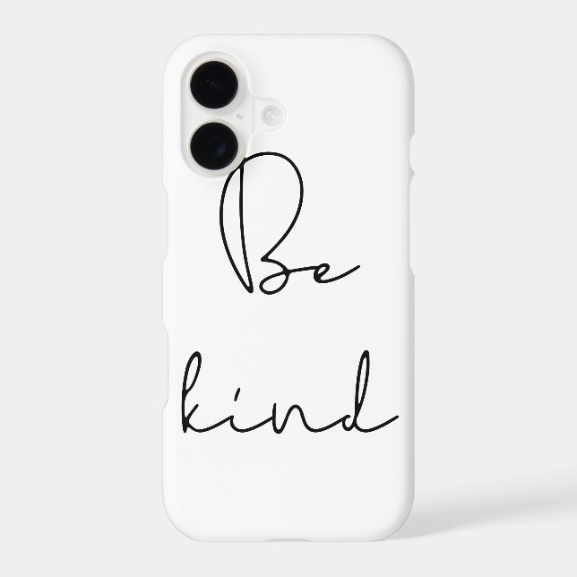 Be kind black font (Back)
