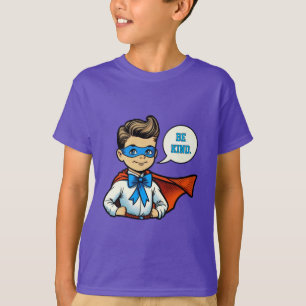 "Be Kind" Boys' Positive Message T-Shirt