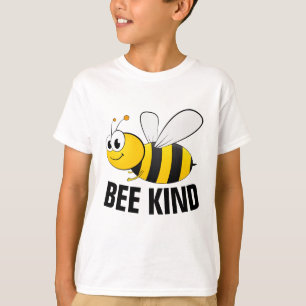 BE KIND, BUMBLE BEE Boys Kids T-Shirts