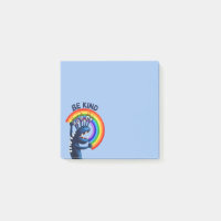Be Kind - Cute Character Rainbow Positive Message