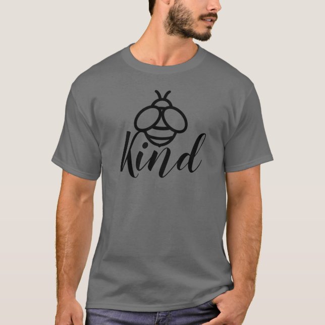Be Kind - cute honey bee design  T-Shirt (Front)