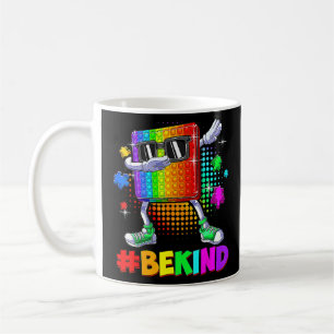 Be Kind Dabbing Puzzle Pop It Piece Autism Awarene Coffee Mug