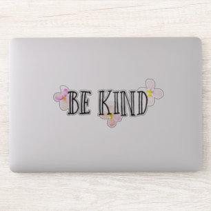 Be Kind Floral Inspirational Quote