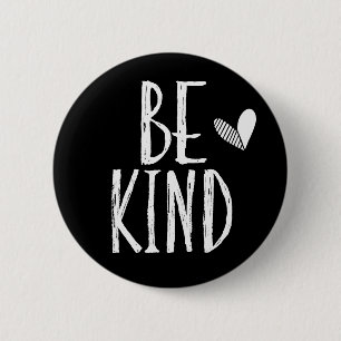Be Kind Heart 2 Inch Round Button