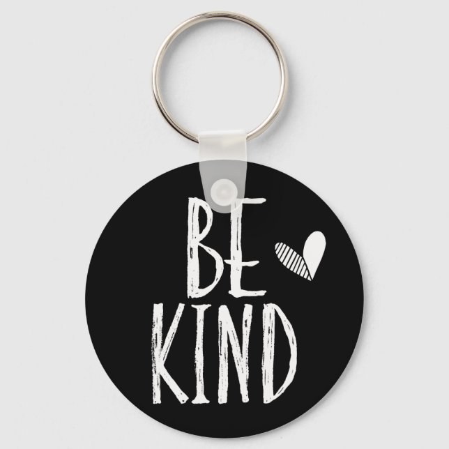 Be Kind Heart Keychain (Front)