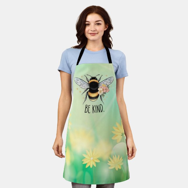 Be Kind Honey Bee Clipart-57650 Apron (Worn)