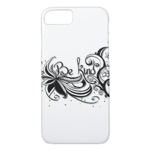 BE KIND! Inspirational calligraphy quote Case-Mate iPhone Case