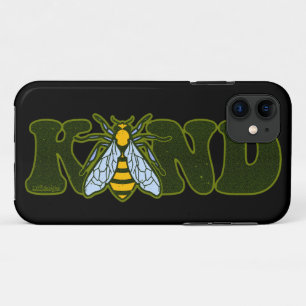 BE KIND inspirational motivational bee             iPhone 11 Case