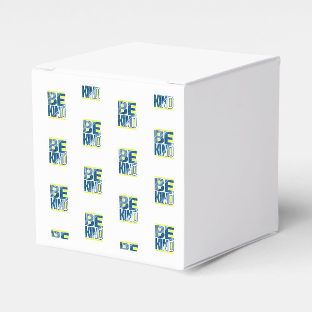 "Be Kind Inspirational Typography design  Favor Box (Front Side)