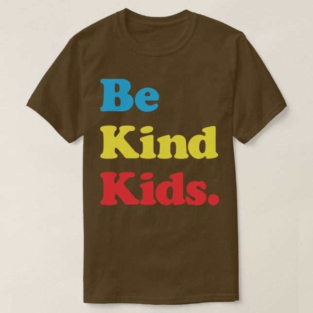 Be Kind Kids T-Shirt (Design Front)