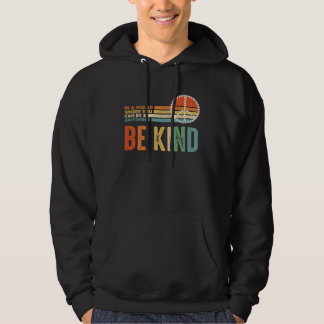 Be Kind Kindness Autism Peace Sign Tie Dye Spread  Hoodie