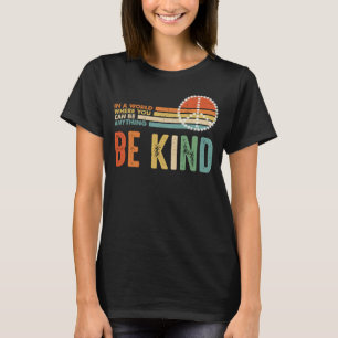 Be Kind Kindness Autism Peace Sign Tie Dye Spread T-Shirt