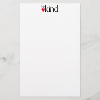 Be kind - Kindness matters Stationery