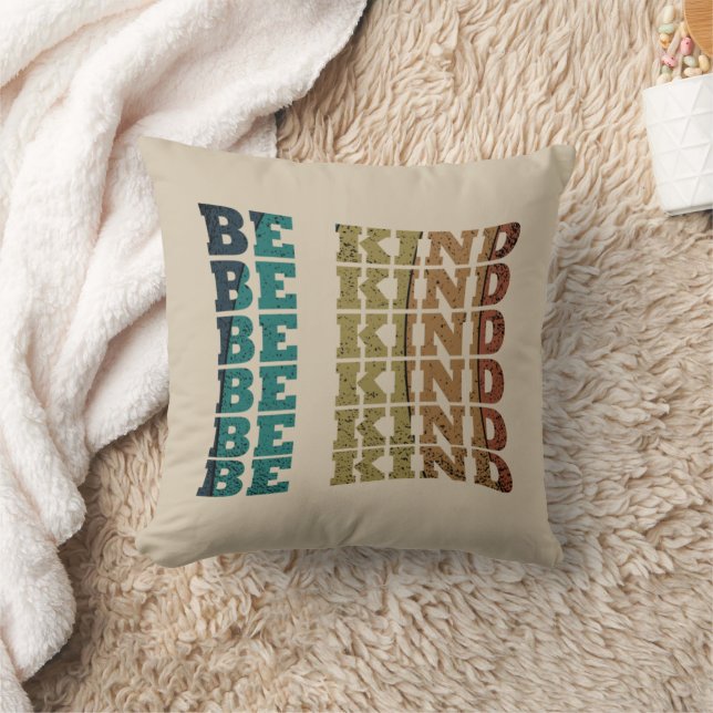 Be kind kindness throw pillow (Blanket)