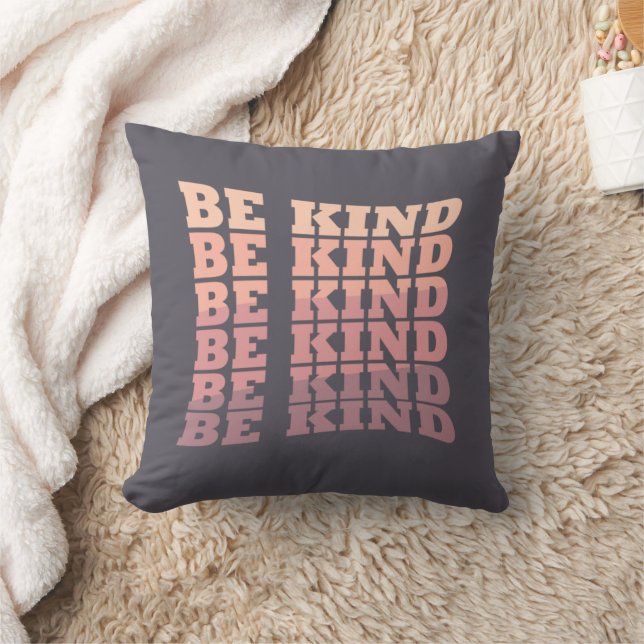 Be kind kindness throw pillow (Blanket)