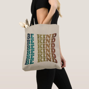 Be kind kindness tote bag