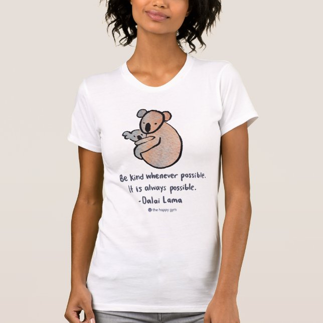 Be Kind Koala Tank Top (Front)