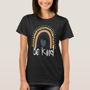 Be Kind Leopard Anti Bullying Awareness Unity Day T-Shirt
