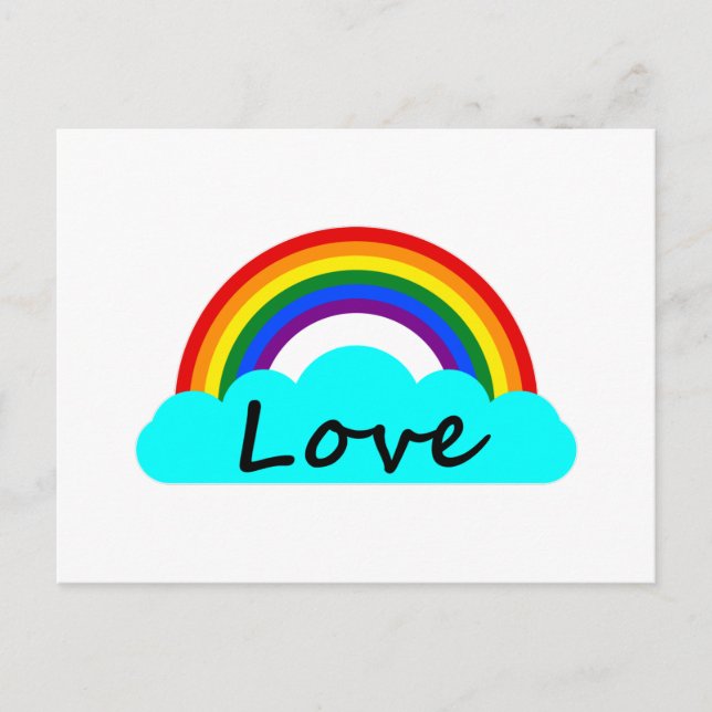 Be Kind - LGBT Rainbow Postcard (Front)