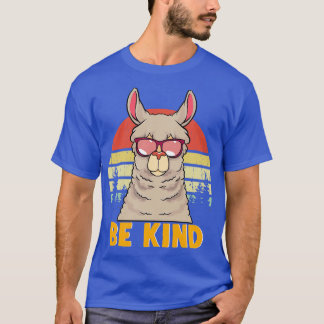 Be Kind Llama Choose Kindness AntiBullying Student T-Shirt