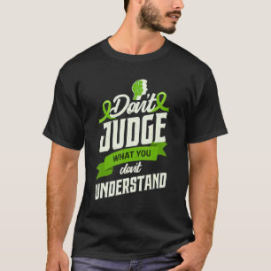 Be Kind Mental Health Awareness Month Green Ribbon T-Shirt