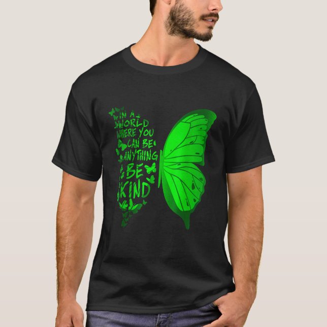 Be Kind Mental Health Matters Human Brain Illness  T-Shirt (Front)