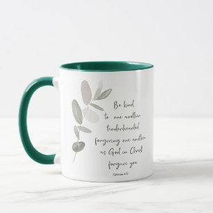Be kind minimalist botanical  mug
