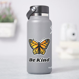 Be Kind Monarch Butterfly Watercolor Painting