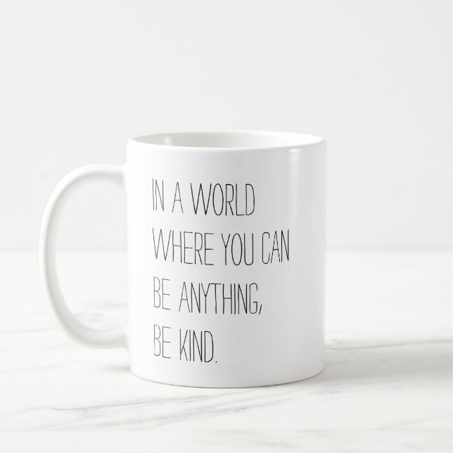 Be Kind Mug (Left)