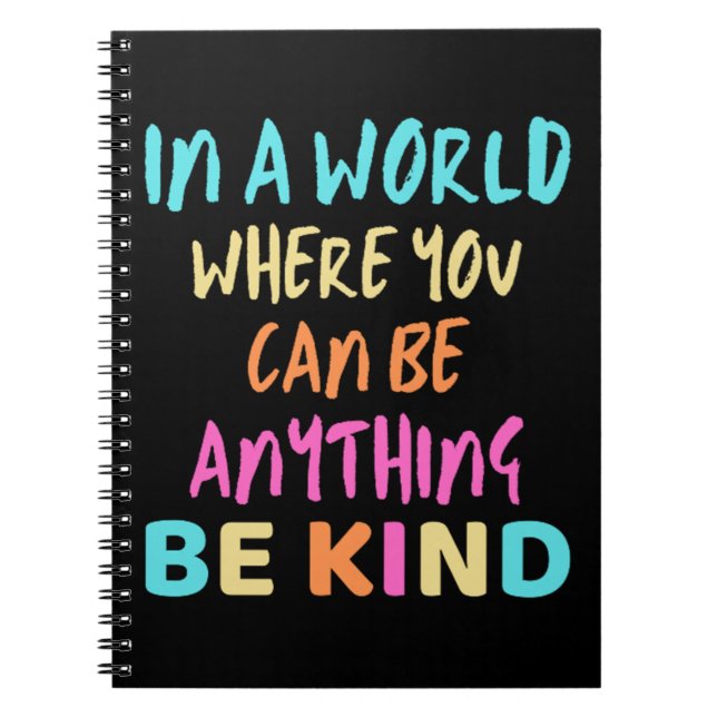 BE KIND NOTEBOOK (Front)