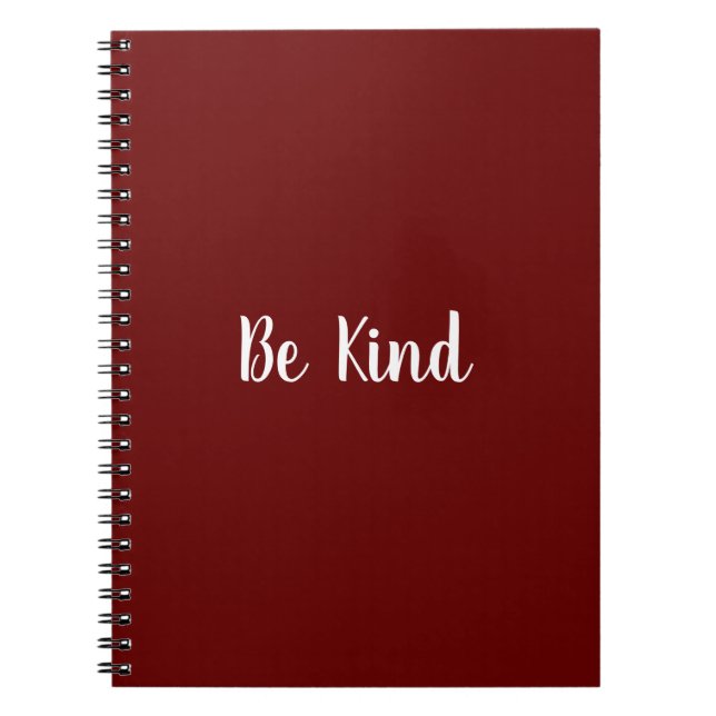 Be Kind Notebook (Front)
