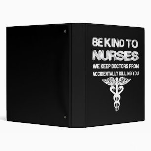 Be Kind Of Nurses Binder