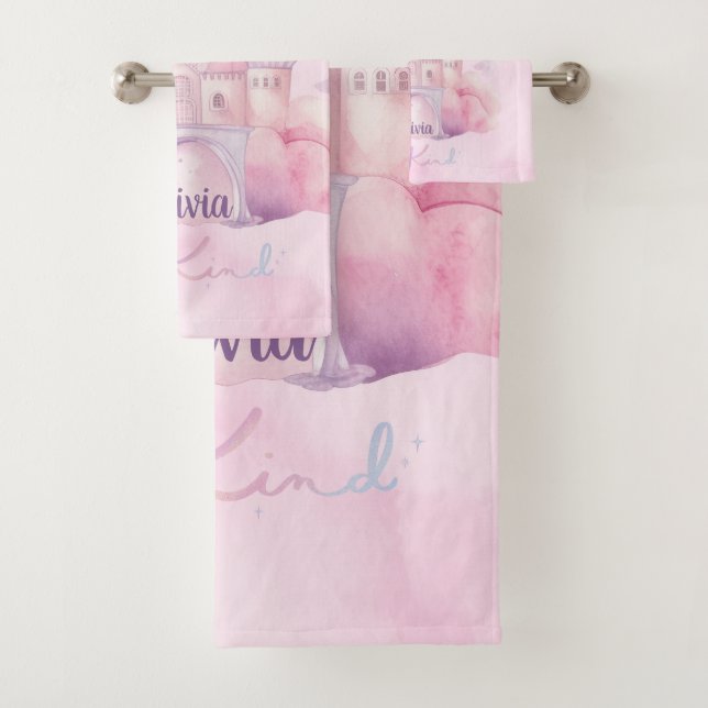 Be Kind Palace Customizable Bath Towel Set (Insitu)