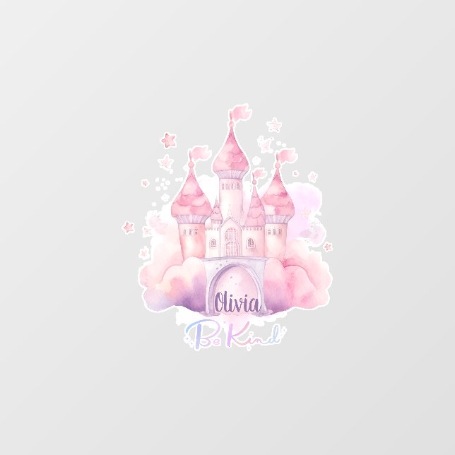 Be Kind Palace customizable portrait Window Cling (Sheet)