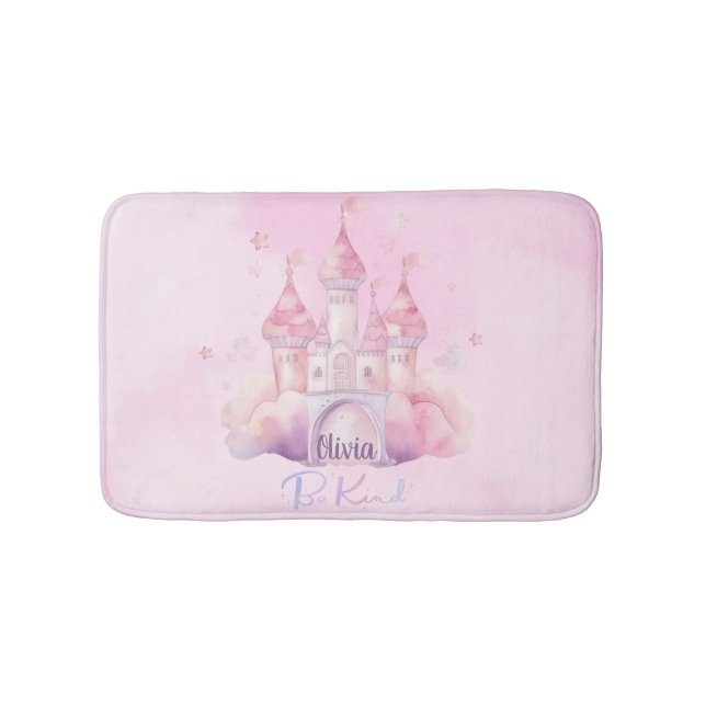 Be Kind Palace on the Pink Cloud  Bath Mat (Front)
