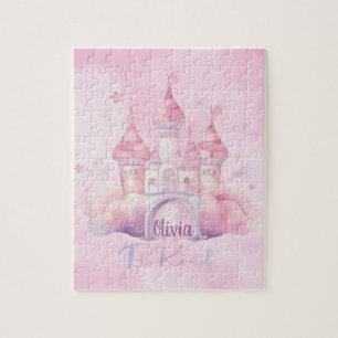 Be Kind Palace on the Pink Cloud customizable Jigsaw Puzzle