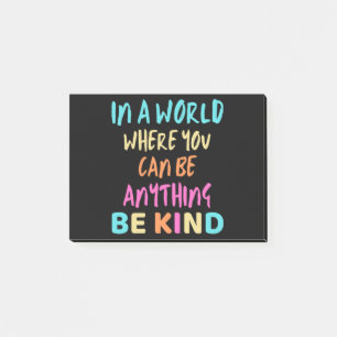 BE KIND POST-IT NOTES