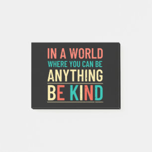 Be Kind Post-it Notes