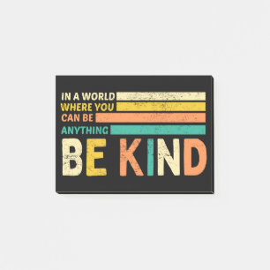 Be Kind Post-it Notes