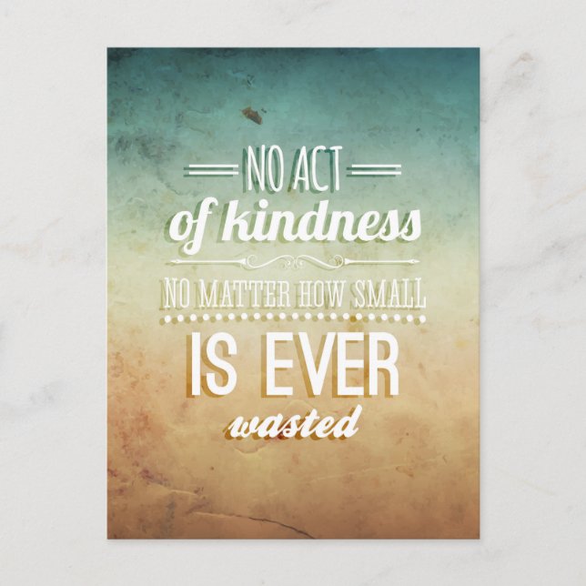 Be Kind Postcard (Front)