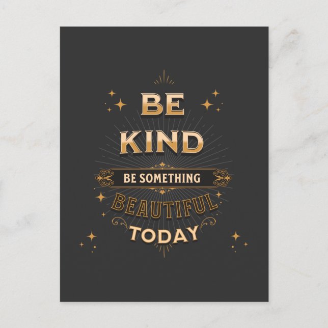 Be Kind Postcard (Front)