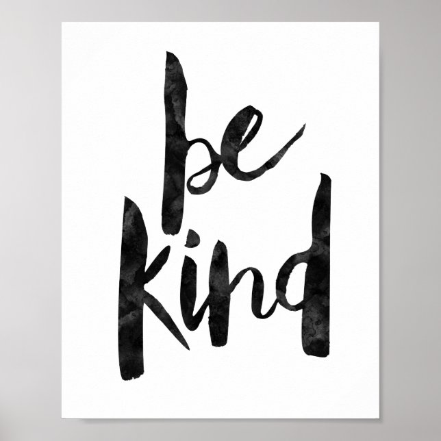 Be Kind Poster (Front)