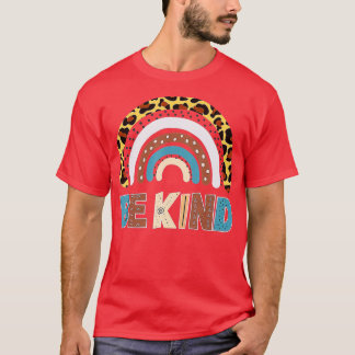 Be Kind Rainbow Anti Bullying Wear Orange Unity Da T-Shirt