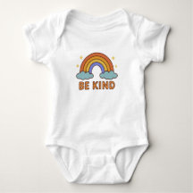 "Be Kind Rainbow – Colourful Positive Quote Design